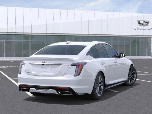 Vibrant White 2026 Cadillac CT5 Sport AWD