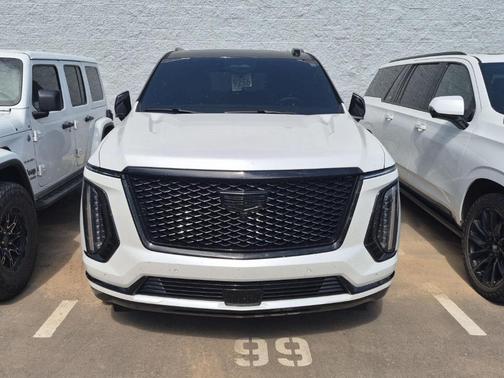Crystal White Tri-Coat 2025 Cadillac Escalade Sport