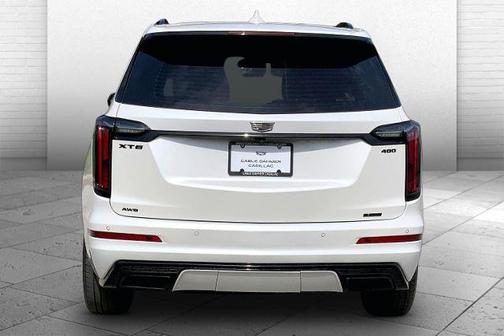 Crystal White Tri-Coat 2023 Cadillac XT6 Sport AWD