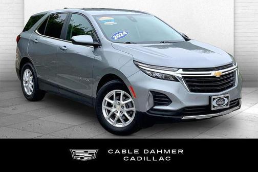 Sterling Gray Metallic 2024 Chevrolet Equinox LT