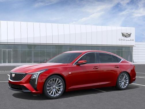 Radiant Red 2026 Cadillac CT5 Premium Luxury AWD