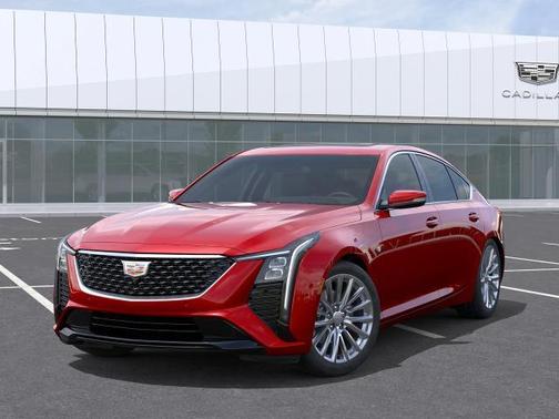 Radiant Red 2026 Cadillac CT5 Premium Luxury AWD