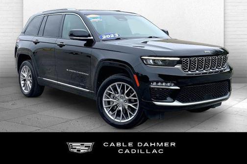 Diamond Black 2023 Jeep Grand Cherokee Summit