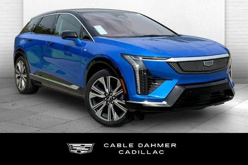 Coastal Blue Metallic 2026 Cadillac OPTIQ Premium Luxury