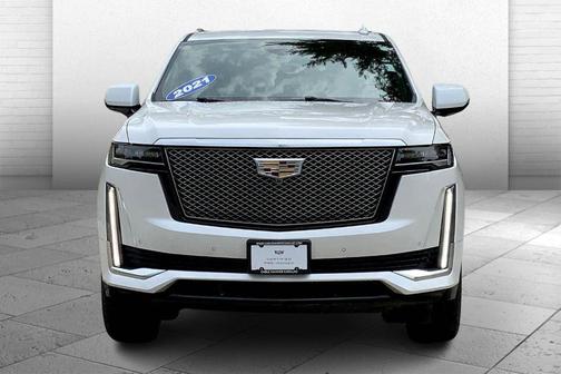 Crystal White Tri-Coat 2021 Cadillac Escalade ESV Premium Luxury
