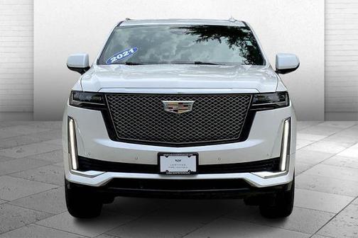 Crystal White Tri-Coat 2021 Cadillac Escalade ESV Premium Luxury