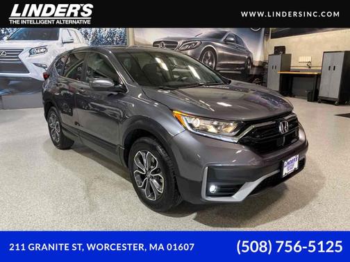 Modern Steel Metallic 2021 Honda CR-V EX-L