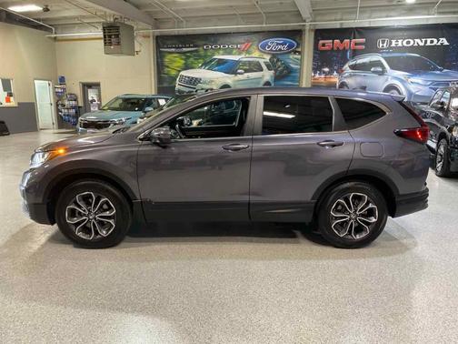 Modern Steel Metallic 2021 Honda CR-V EX-L