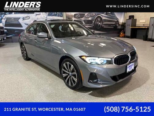 Gray Metallic 2025 BMW 330 i xDrive