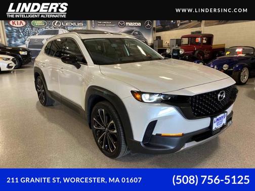 Wind Chill Pearl 2025 Mazda CX-50 2.5 Turbo Premium Package