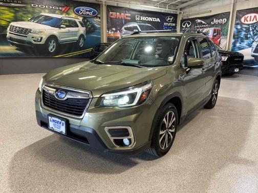 Jasper Green Metallic 2021 Subaru Forester Limited