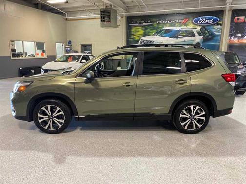 Jasper Green Metallic 2021 Subaru Forester Limited