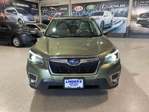 Jasper Green Metallic 2021 Subaru Forester Limited