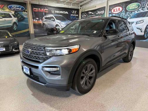 Carbonized Gray Metallic 2023 Ford Explorer XLT