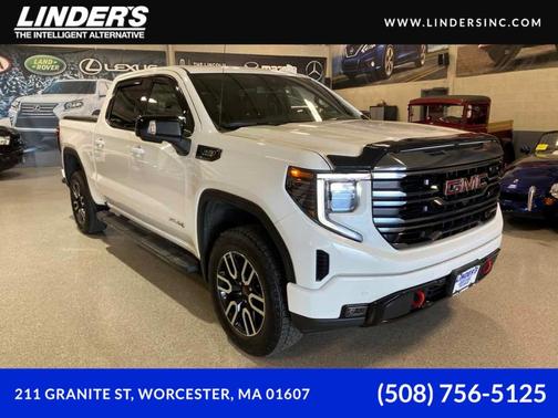 Summit White 2024 GMC Sierra 1500 AT4