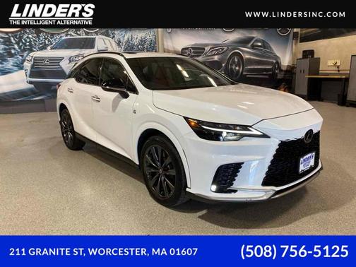 Ultra White 2024 Lexus RX 350 F SPORT Handling