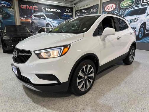 Summit White 2022 Buick Encore Preferred