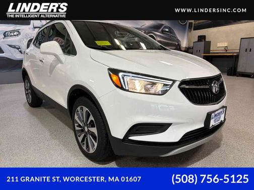 Summit White 2022 Buick Encore Preferred