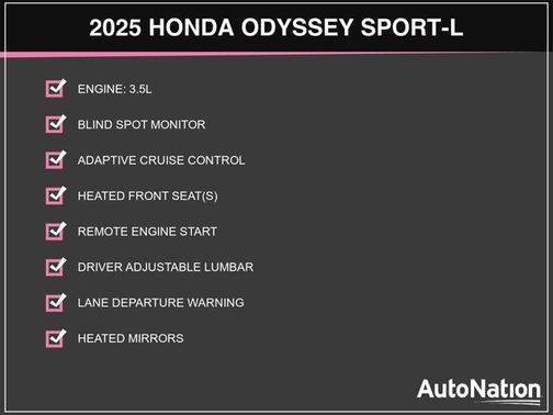 2025 Honda Odyssey Sport-L