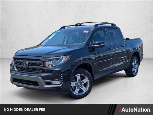 Crystal Black Pearl 2025 Honda Ridgeline RTL