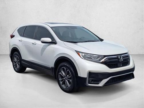 Platinum White Pearl 2022 Honda CR-V AWD EX-L