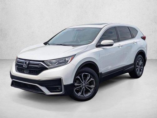 Platinum White Pearl 2022 Honda CR-V AWD EX-L