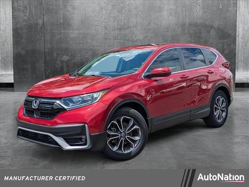 Radiant Red Metallic 2022 Honda CR-V 2WD EX
