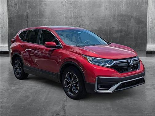 Radiant Red Metallic 2022 Honda CR-V 2WD EX