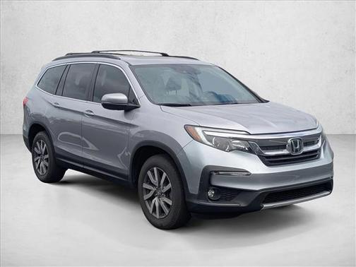 Lunar Silver Metallic 2021 Honda Pilot 2WD EX-L