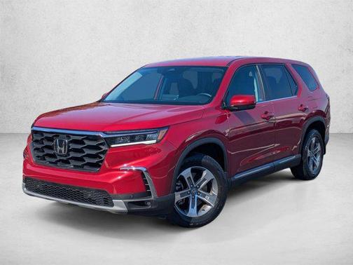 Radiant Red Metallic II 2023 Honda Pilot AWD EX-L 7 Passenger
