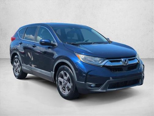Blue 2017 Honda CR-V EX