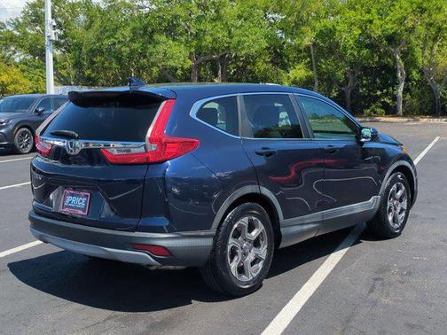 Obsidian Blue Pearl 2017 Honda CR-V EX