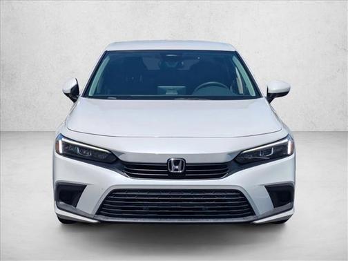 Platinum White Pearl 2023 Honda Civic LX