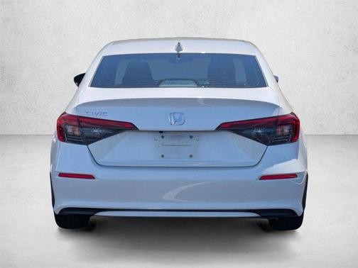 Platinum White Pearl 2023 Honda Civic LX