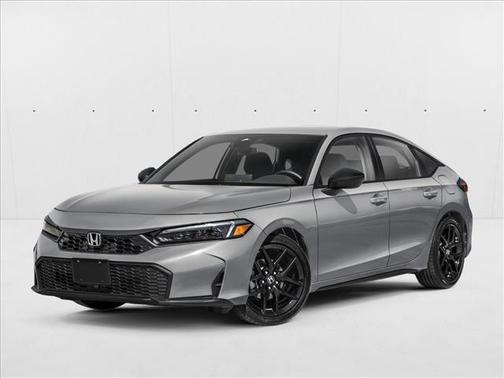 Solar Silver Metallic 2025 Honda Civic Sport