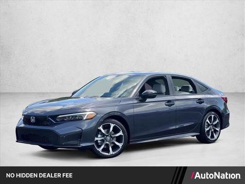 Meteorite Gray Metallic 2026 Honda Civic Hybrid Sport Touring