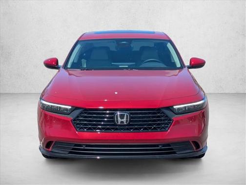 Radiant Red Metallic 2026 Honda Accord Hybrid EX-L