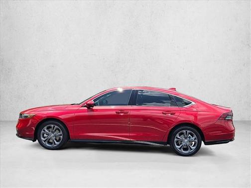 Radiant Red Metallic 2026 Honda Accord Hybrid EX-L