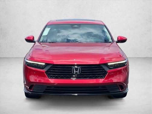 Radiant Red Metallic 2026 Honda Accord Hybrid EX-L