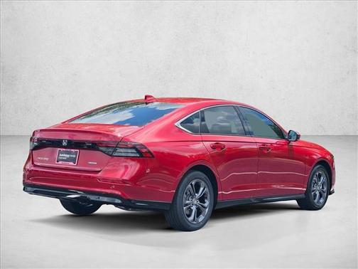 Radiant Red Metallic 2026 Honda Accord Hybrid EX-L