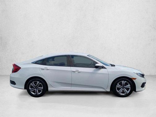 Taffeta White 2016 Honda Civic LX