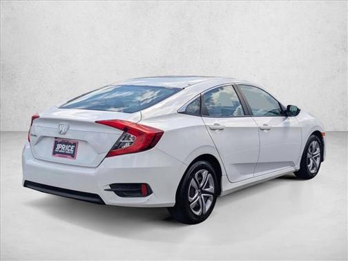 Taffeta White 2016 Honda Civic LX