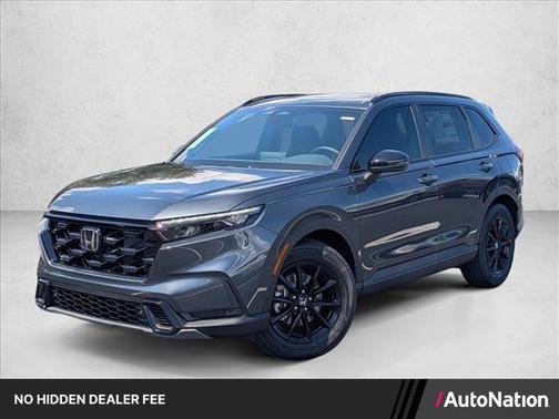 Meteorite Gray Metallic 2026 Honda CR-V Hybrid Sport-L FWD
