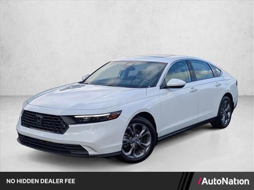 Platinum White Pearl 2023 Honda Accord EX