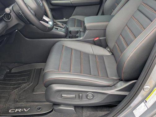 Solar Silver Metallic 2026 Honda CR-V Hybrid Sport-L FWD