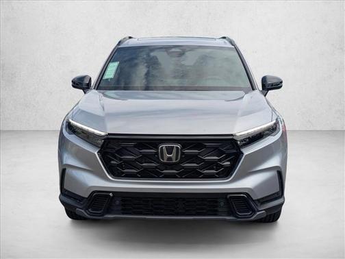 Solar Silver Metallic 2026 Honda CR-V Hybrid Sport-L FWD