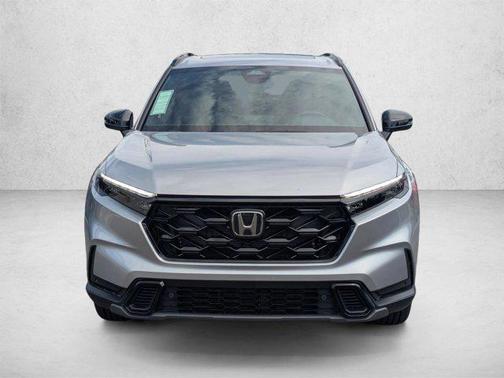 Solar Silver Metallic 2026 Honda CR-V Hybrid Sport-L FWD