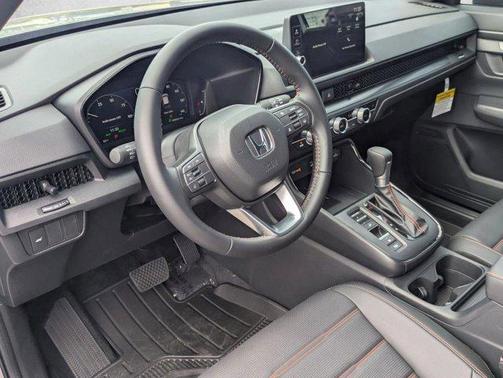 Solar Silver Metallic 2026 Honda CR-V Hybrid Sport-L FWD