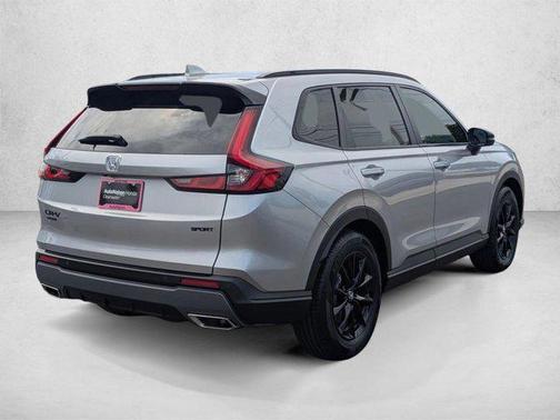 Solar Silver Metallic 2026 Honda CR-V Hybrid Sport-L FWD