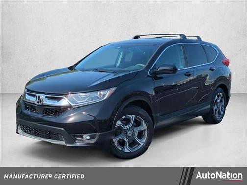 Crystal Black Pearl 2018 Honda CR-V EX